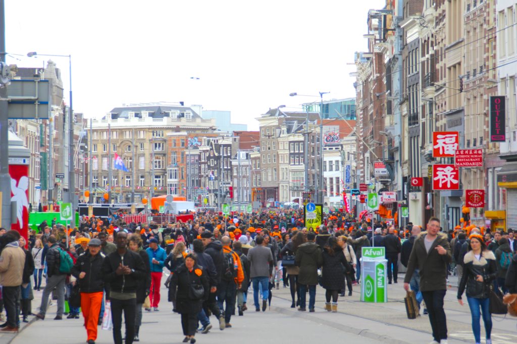 King's Day ad Amsterdam