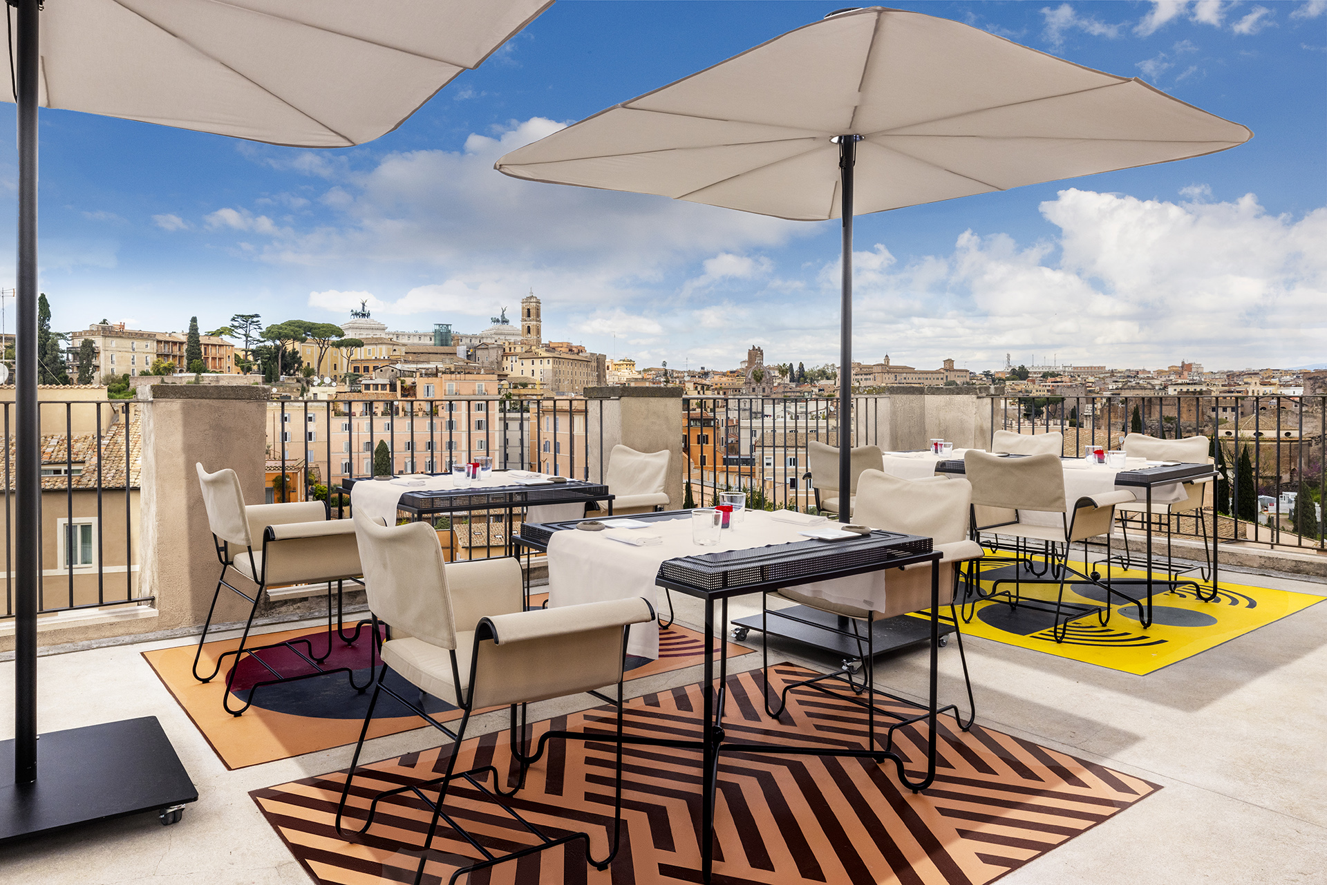 aperitivo con vista a Roma